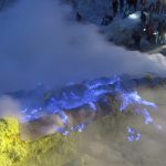 クレイジージャーニーで紹介されたインドネシアの青い溶岩と炎
